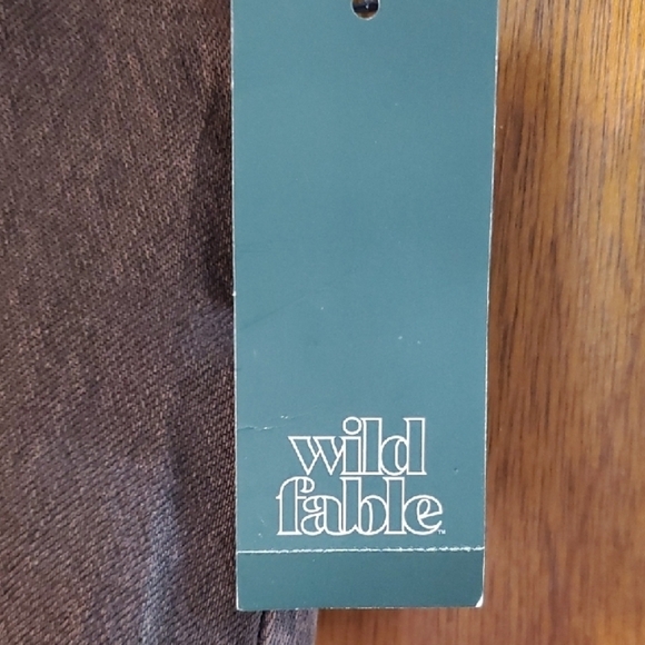 Wild Fable Dk Brown Sleeveless Fitted Crop Tank Top Large - Picture 4 of 9